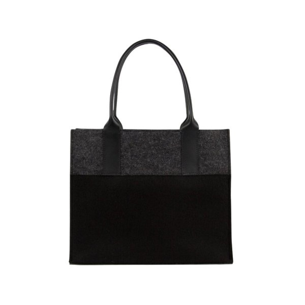 [graf lantz] Jaunt Petite Tote • Black / Charcoal / Black Leather